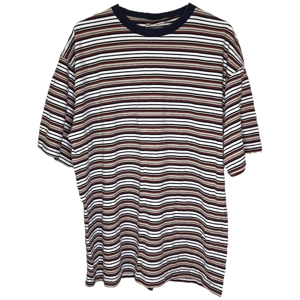 VTG NORTHERN ELEMENTS Striped Ringer T-Shirt